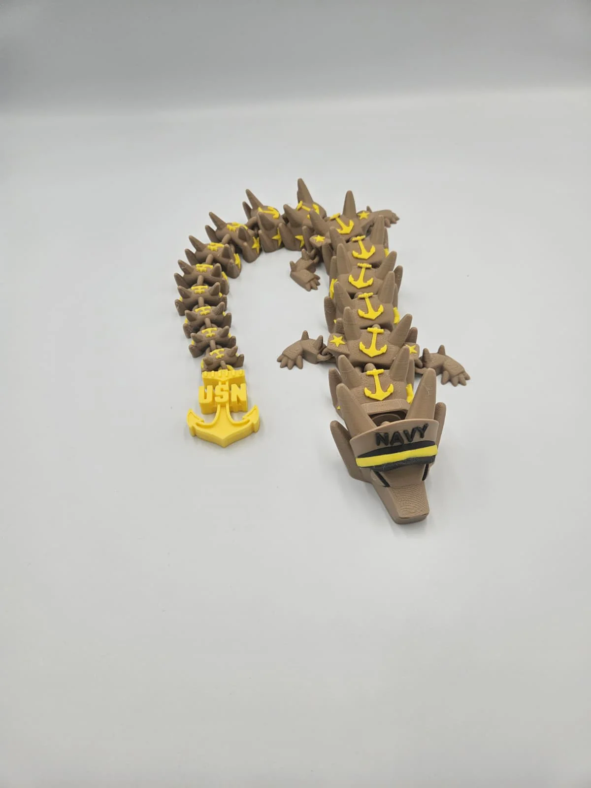 Army, Navy, Air Force, Marine Corps - Articulating Dragon Collectible Figurines - Image 10