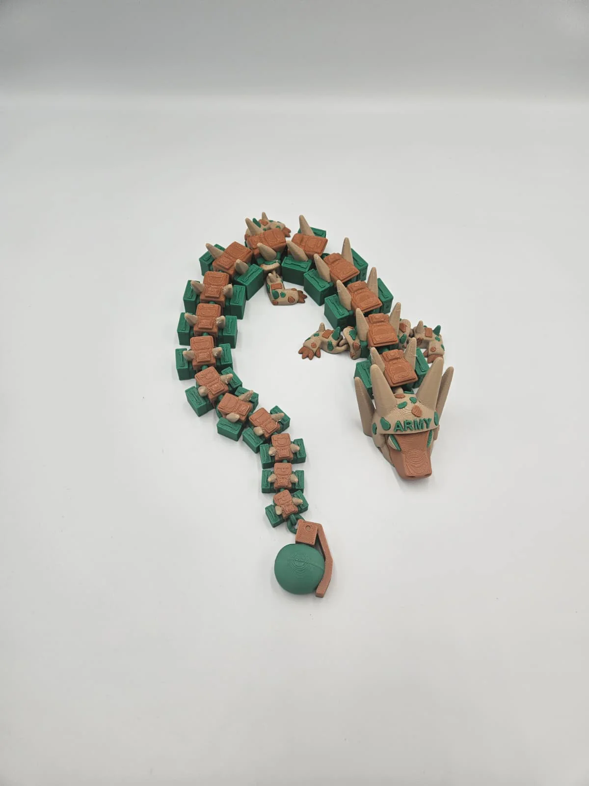 Army, Navy, Air Force, Marine Corps - Articulating Dragon Collectible Figurines - Image 11