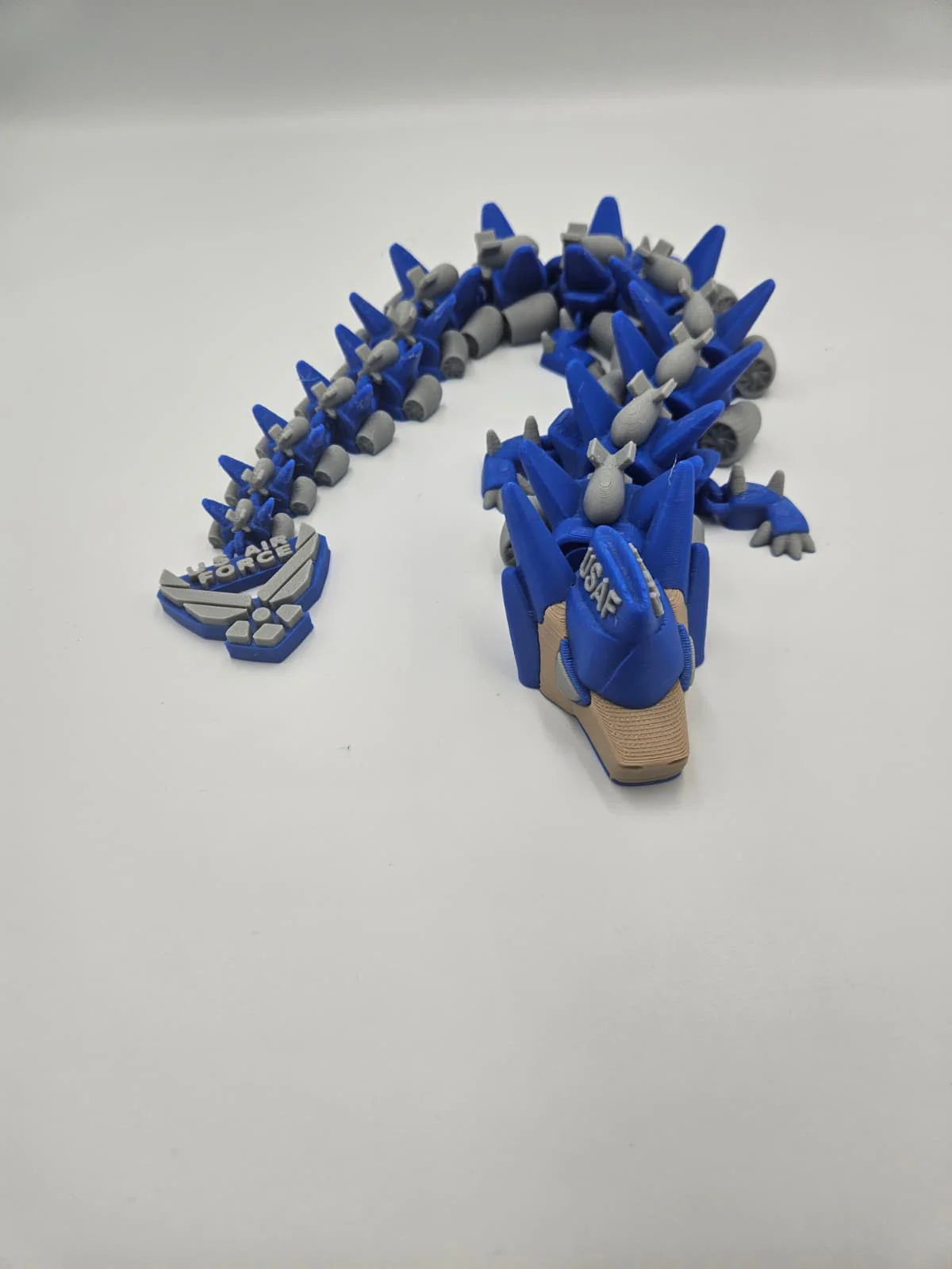 Army, Navy, Air Force, Marine Corps - Articulating Dragon Collectible Figurines - Image 5