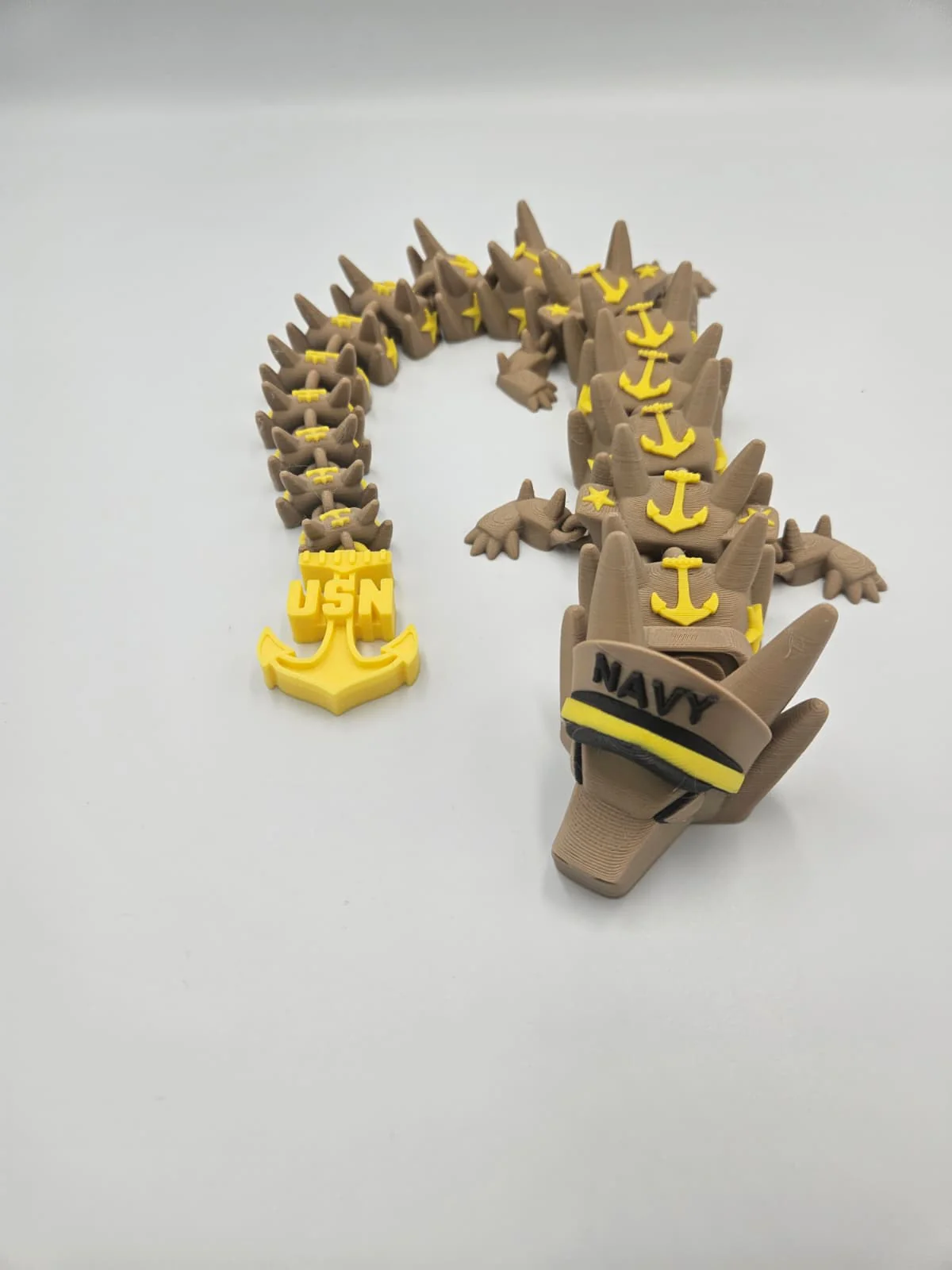 Army, Navy, Air Force, Marine Corps - Articulating Dragon Collectible Figurines - Image 9