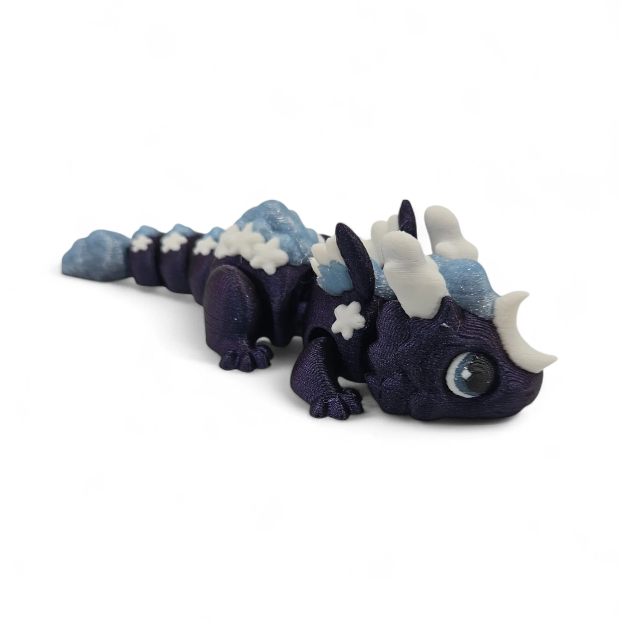 Baby Moon and Stars Dragon Figurine - Image 4