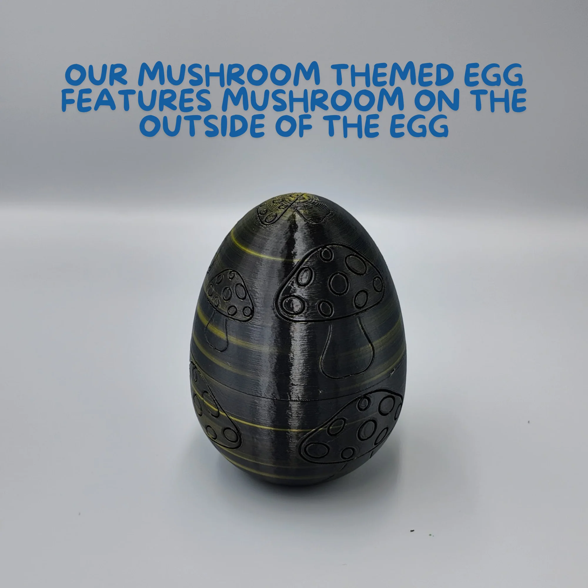 Mushroom Dragon Egg - 16" Dragons Articulating Joints - Mushroom Themed - Image 32