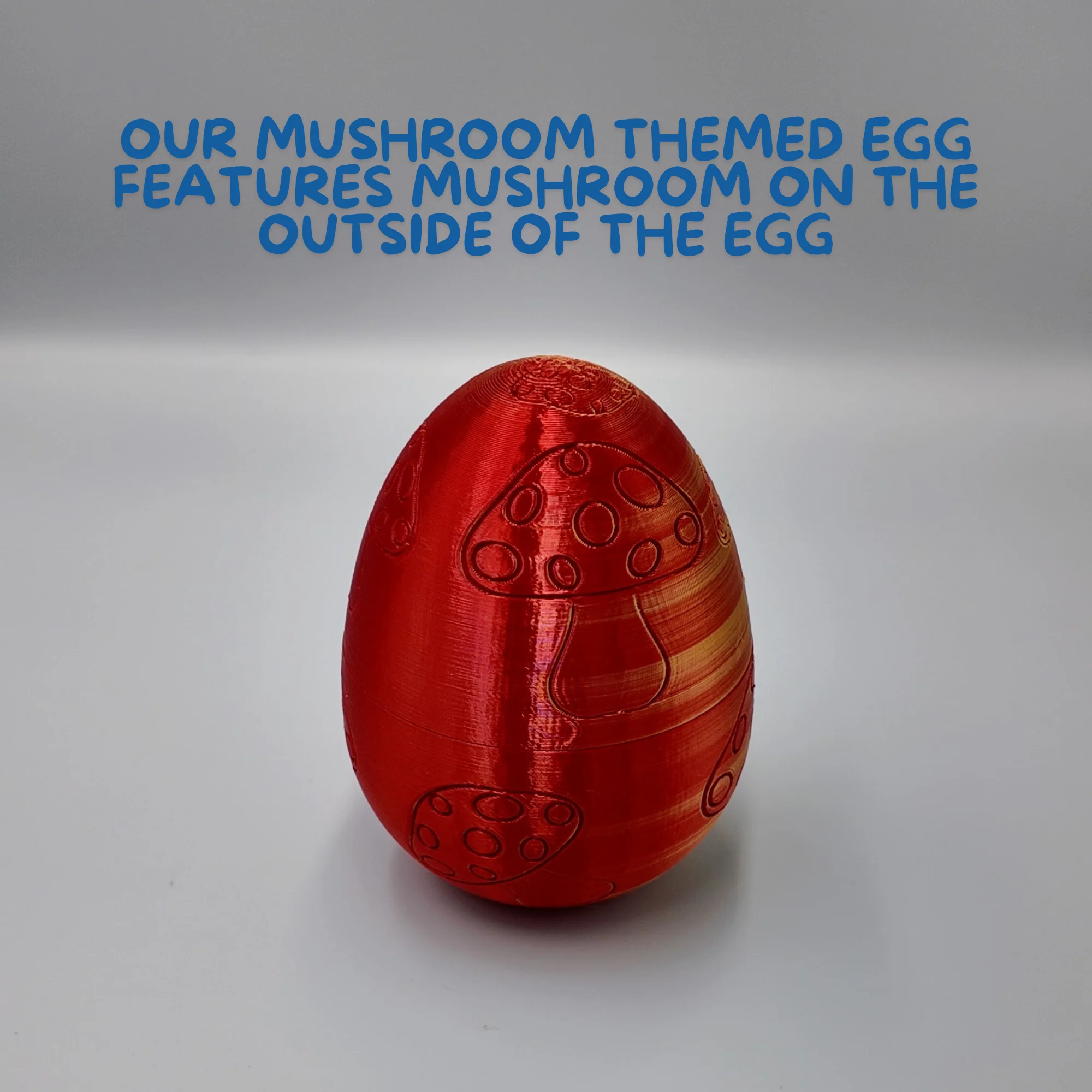 Mushroom Dragon Egg - 16" Dragons Articulating Joints - Mushroom Themed - Image 37
