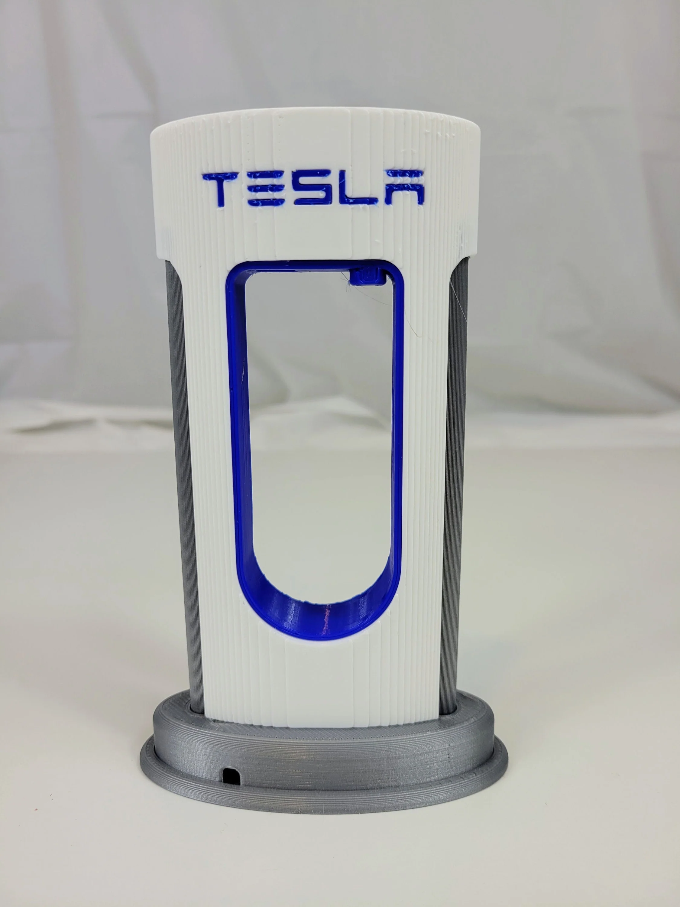 Tesla Desktop Supercharger Replica Charging Station Unique 3D Printed Toy - Image 4
