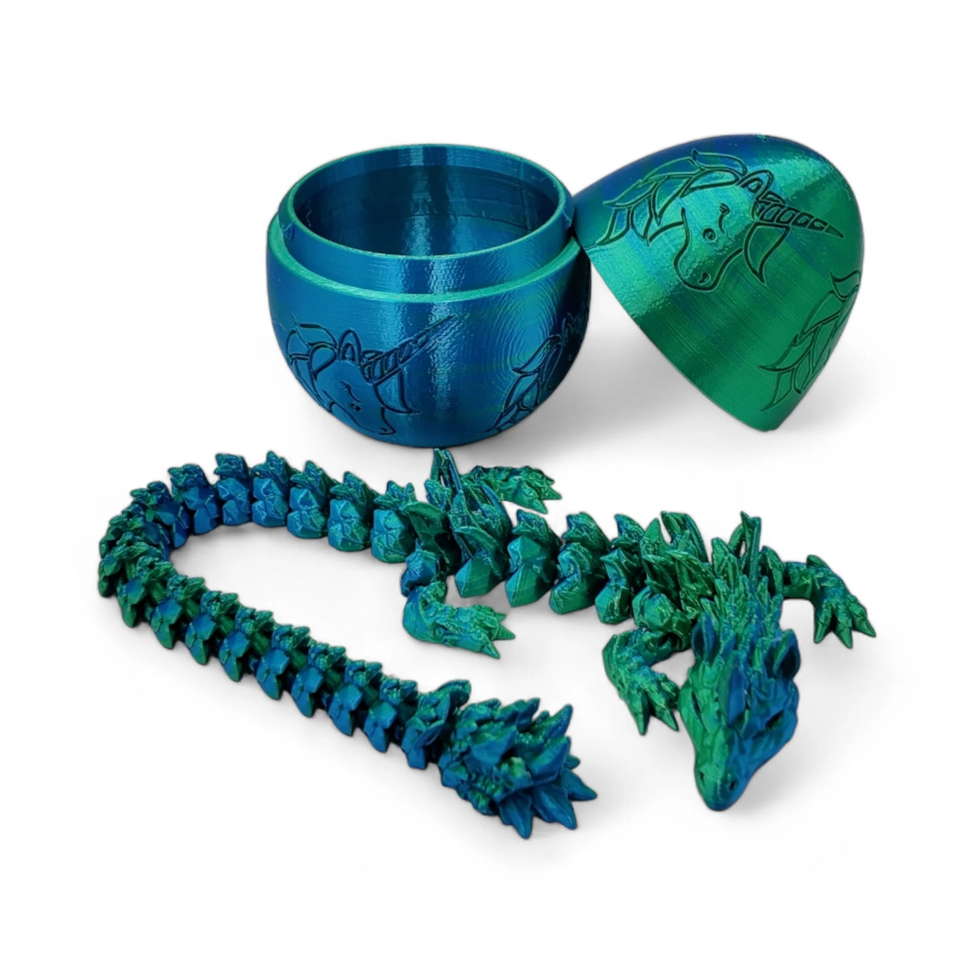 Unicorn Dragon Egg - 14.5" Dragons Articulating Joints - Unicorn Themed - Image 38