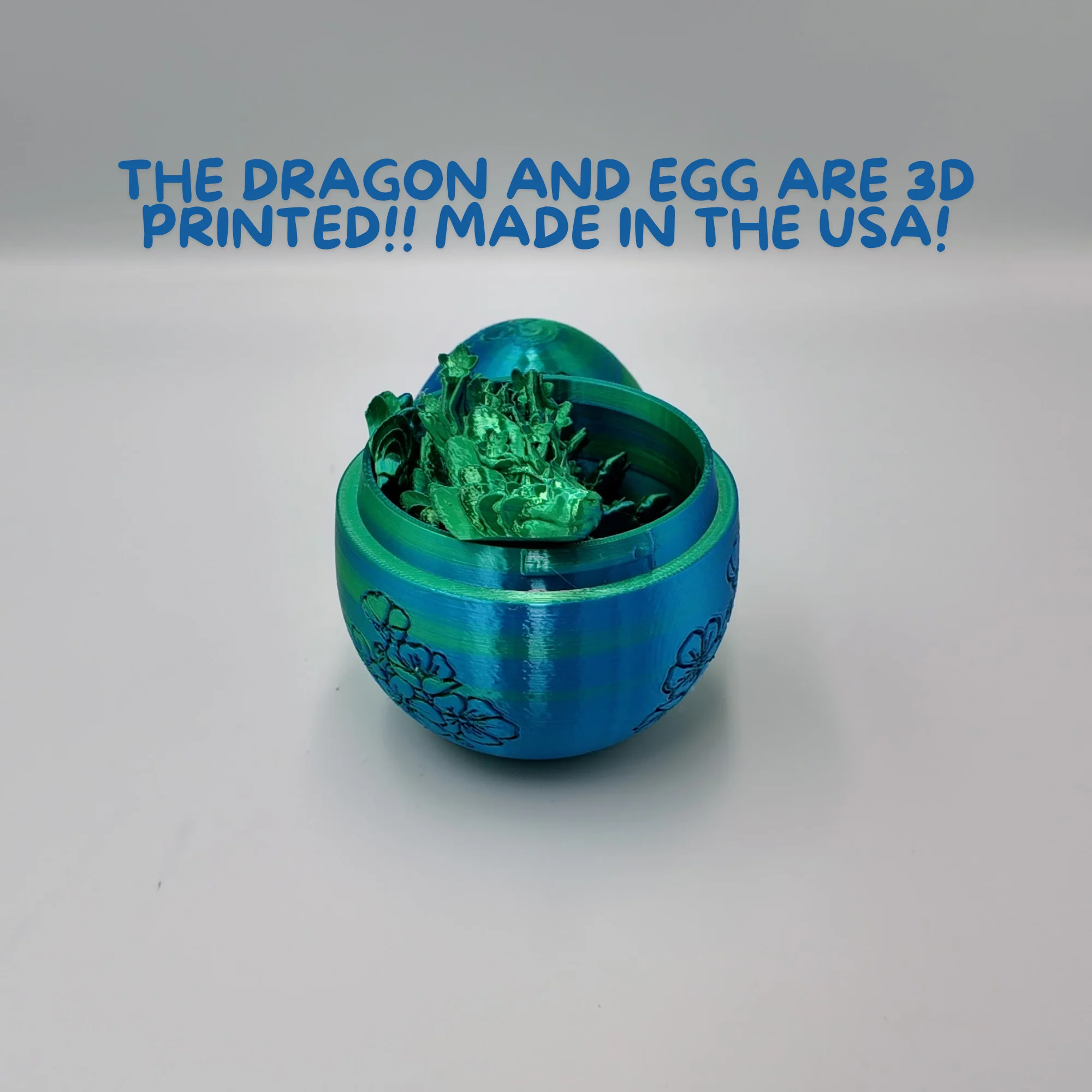 Cherry Blossom Dragon Egg - 14" Dragons Articulating Joints - Cherry Blossom Themed - Image 23