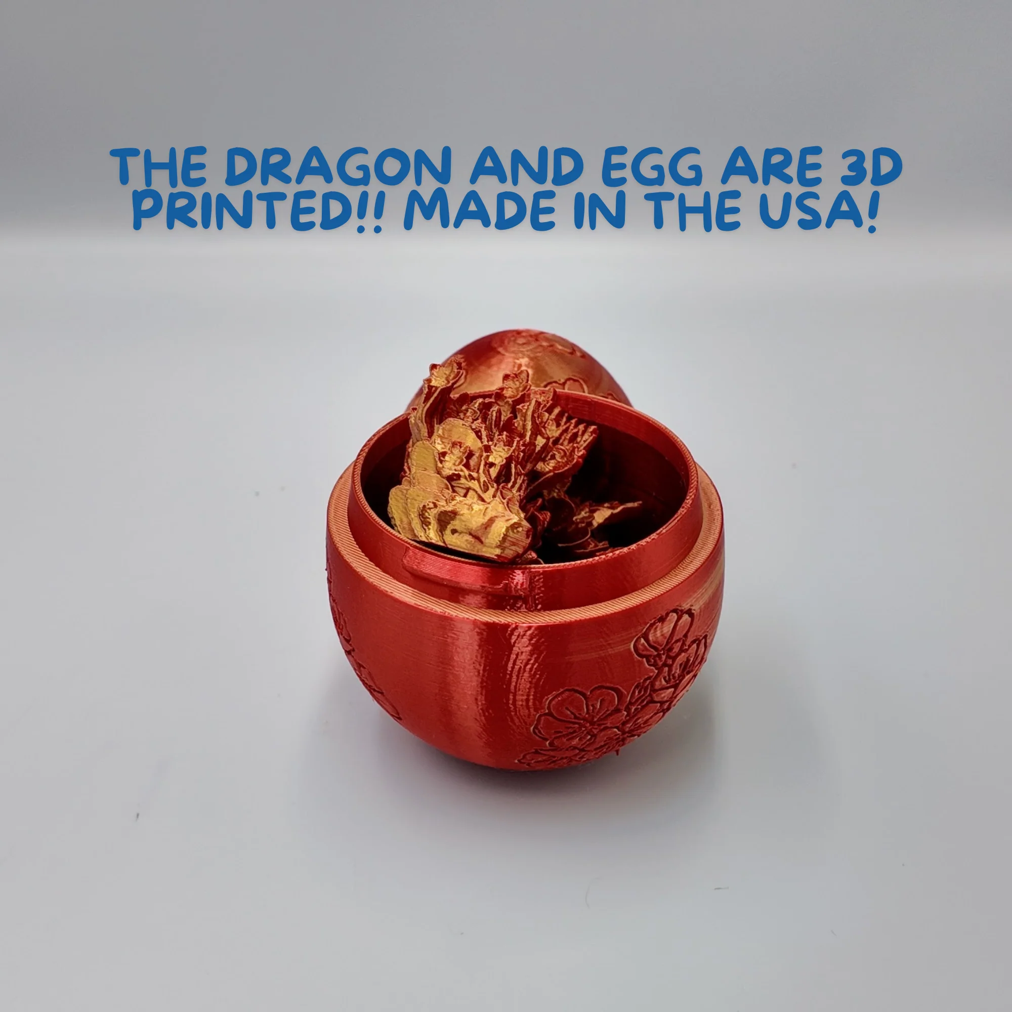 Cherry Blossom Dragon Egg - 14" Dragons Articulating Joints - Cherry Blossom Themed - Image 25