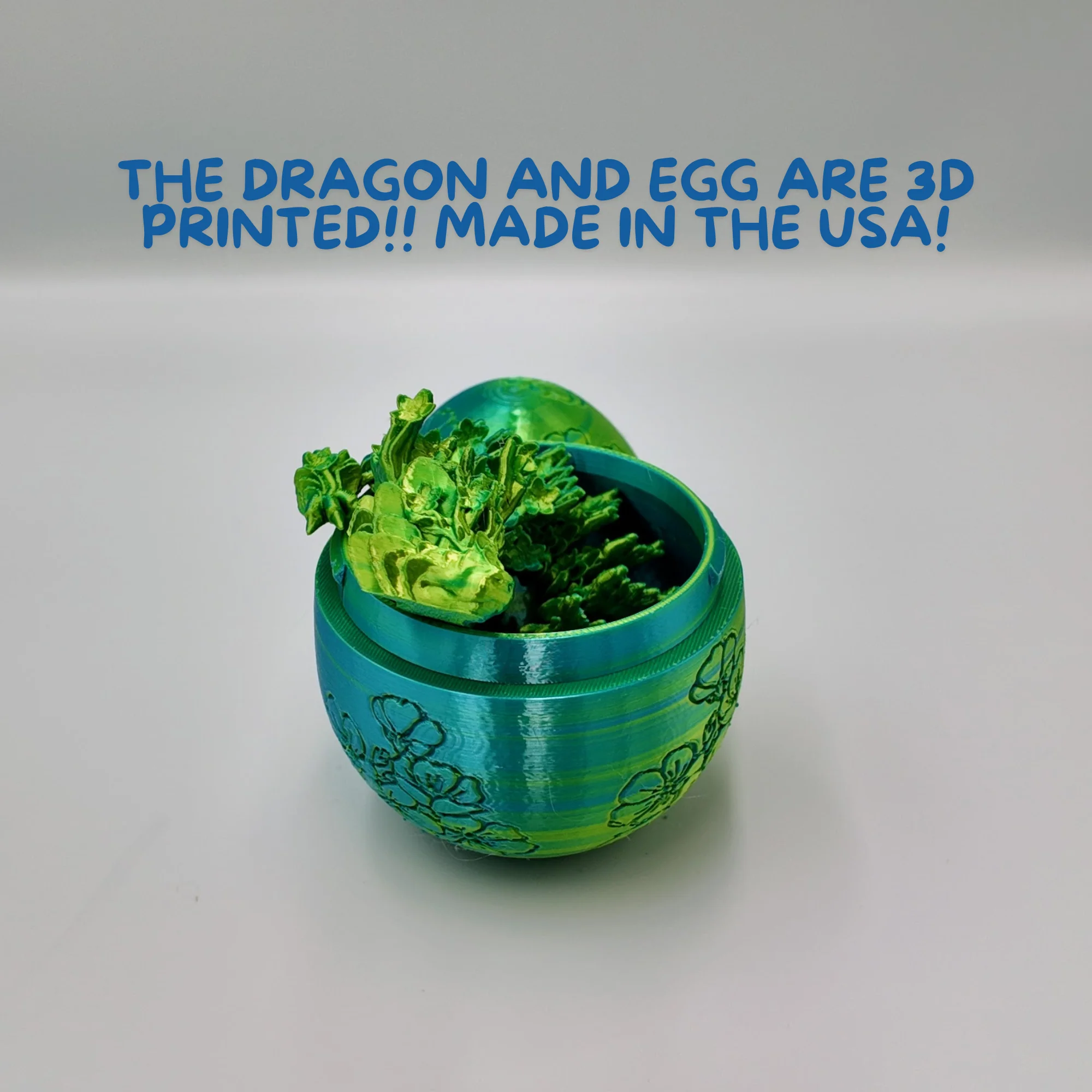 Cherry Blossom Dragon Egg - 14" Dragons Articulating Joints - Cherry Blossom Themed - Image 26